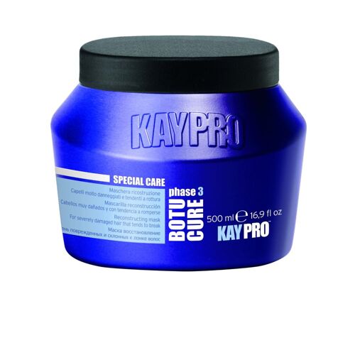 Kaypro Botu-Cure 500 Ml ? Masque De Reconstruction Pour Cheveux Très Abîmés Blanc