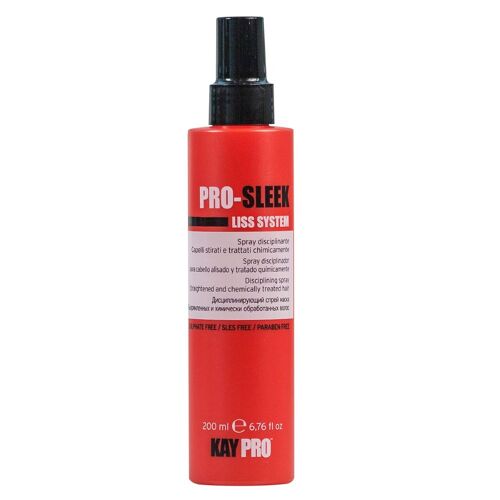 Kaypro Pro Sleek ? Spray Disciplinant Pour Cheveux Lissés 200 Ml Transparent