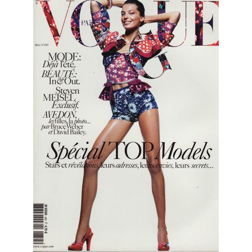 Vogue / 03-2005 N°855 : Bruce Weber (11p) - Daria Werbowy (12p) - Steven Meisel (7p)