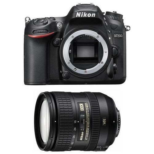 NIKON D7200 24 Mpix + Objectif AF-S 16-85MM F3.5-5.6G ED VR DX
