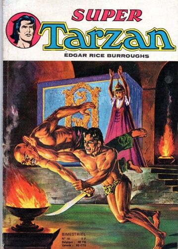" Le Gaz Maléfique " : Super Tarzan # 10 ( Avril - Mai 1975 )