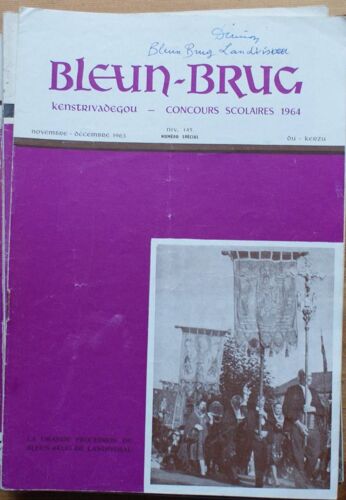 Bleun-Brug N° 145 (Numéro Spécial) - Novembre-Décembre 1963