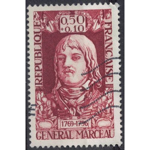 France 1969 Oblitéré Used Général Marceau Y&t 1591 Su
