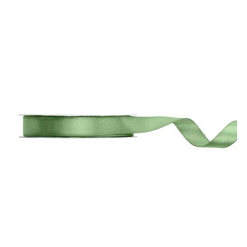 RUBAN SATIN DOUBLE FACE 12MMX25M VERT SAUGE