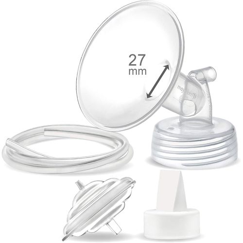 Kalanka-Pieces De Pompe Compatibles Avec Spectra S2 Spectra S1 Spectra 9 + Tire-Lait, Valve A Bride, Tube De Protection Anti-Refoulement(Flange 27 Mm)