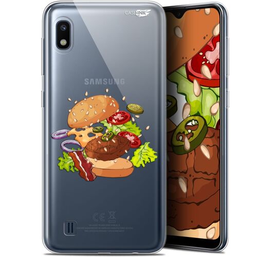 Caseink Coque Pour Samsung Galaxy A10 (6.2 ) Gel Hd [ Nouvelle Collection - Souple - Antichoc - Imprimé En France] Splash Burger