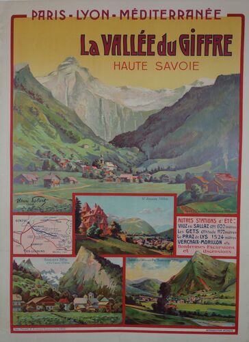 Affiche La Vallée Du Giffre