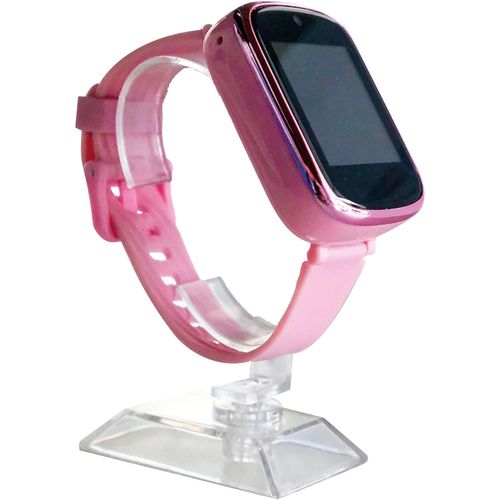 KALANKA-Radiocom Smartwatch Rose étanche pour Enfants avec Double caméra, avec Lampe de Poche, mémoire Interne 512 Mo, résistante à l'eau IP66, Recharge magnétique