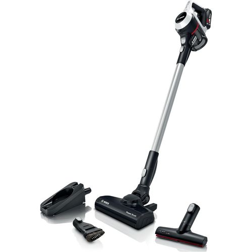 Electroménager Unlimited 6,Bcs611Am,Aspirateur Balai Rechargeable Sans Fil,Autonomie De 30 Min,Performant Sur Différents Types De Sol,Accessoires Inclus,Blanc