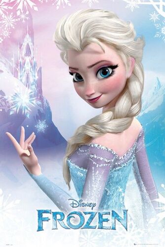Frozen - Elsa - 61x91,5cm - Affiche / Poster - Envoi Roulé