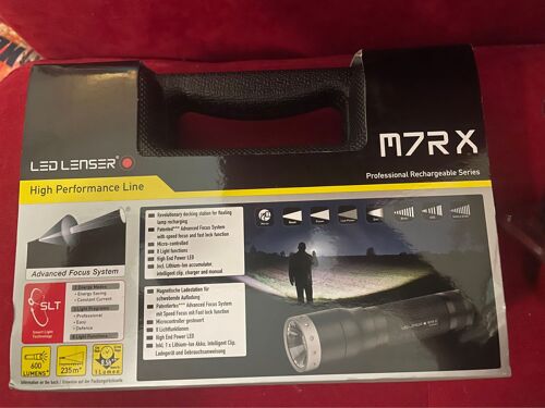 Lampe torche rechargeable Led Lenser M7RX