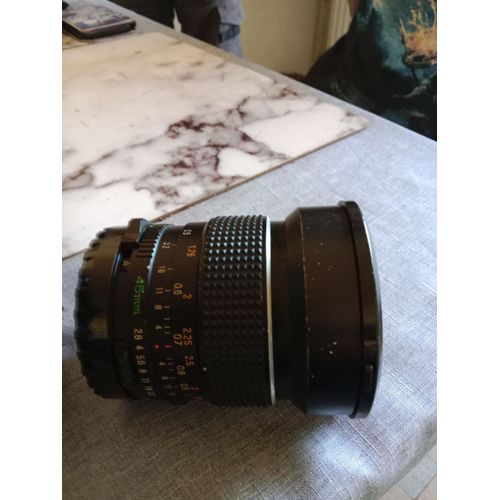 Appareil photo+objectif 45mm mamiya
