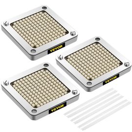 Couteau Coupe-Frites,6,35 Mm,3 Lames De Rechange Avec 6 Couteaux Supplémentaires,Bloc Poussoir En Acier Inoxydable Pour Couper Pommes De Terre,Carottes,Oignons,Concombres,Champignons