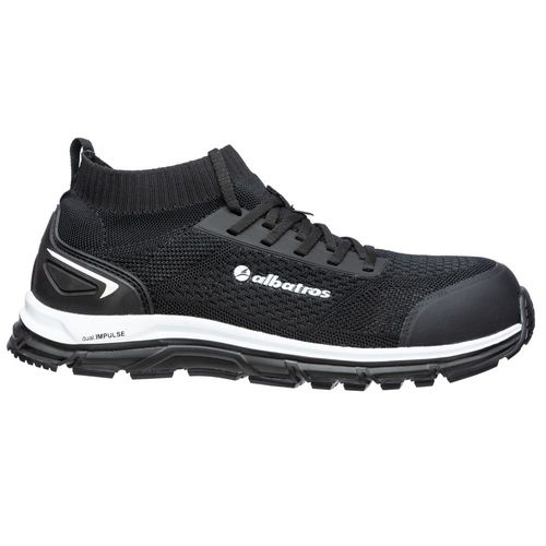 Chaussures De Sécurité Albatros Ultimate Impulse Black Low S1p Esd Hro Sra Noir
