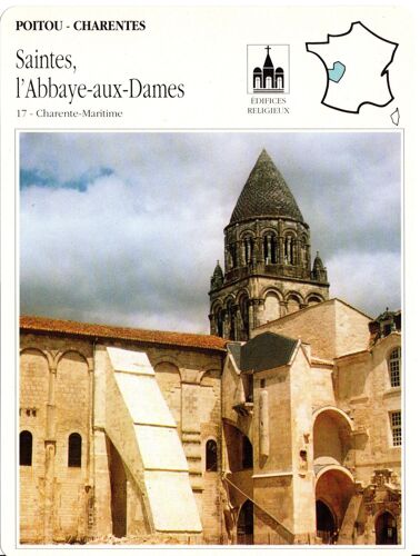 Fiche Saintes, L'abbaye-Aux-Dames