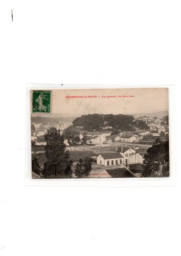 Cpa Bourbonne Les Bains 1908 Vue Generale