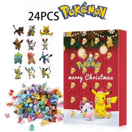 Calendrier De L'avent 2024 Noël 24 Figurine Pokémon Pikachu Fille Garçon