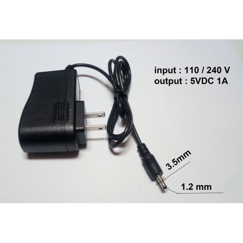 Chargeur prise américaine 110V/240V 5VDC 1A