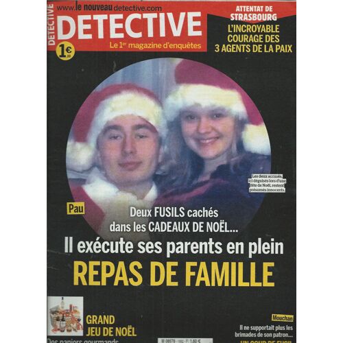 Le Nouveau Detective 19/12/2018 Pau, Lapte, Mouchan, Perpignan, Strasbourg, Las Vegas, Alès, Guiclan, Toulouse, Angarsk