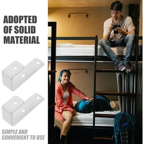 Lot De 6 Crochets D'échelle De Lit Superposé Crochets En J En Métal Robuste Revêtement Pvc Crochets Utilitaires Cintre De Matériel Pour Le Garage À La Maison