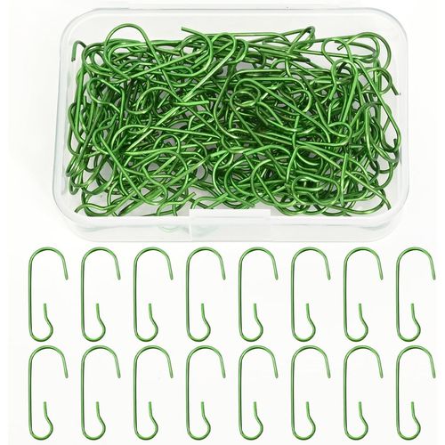 Lot De 120 Crochets De Suspension Pour Boules De Noël (Vert)