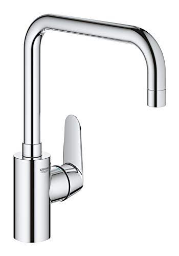 Grohe Mitigeur Monocommande Évier, Eurodisc Cosmopolitan, Chromé, 32259003 (Import Allemagne)
