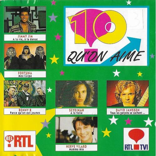 10 Qu'on Aime '92 (Pochette Verte)