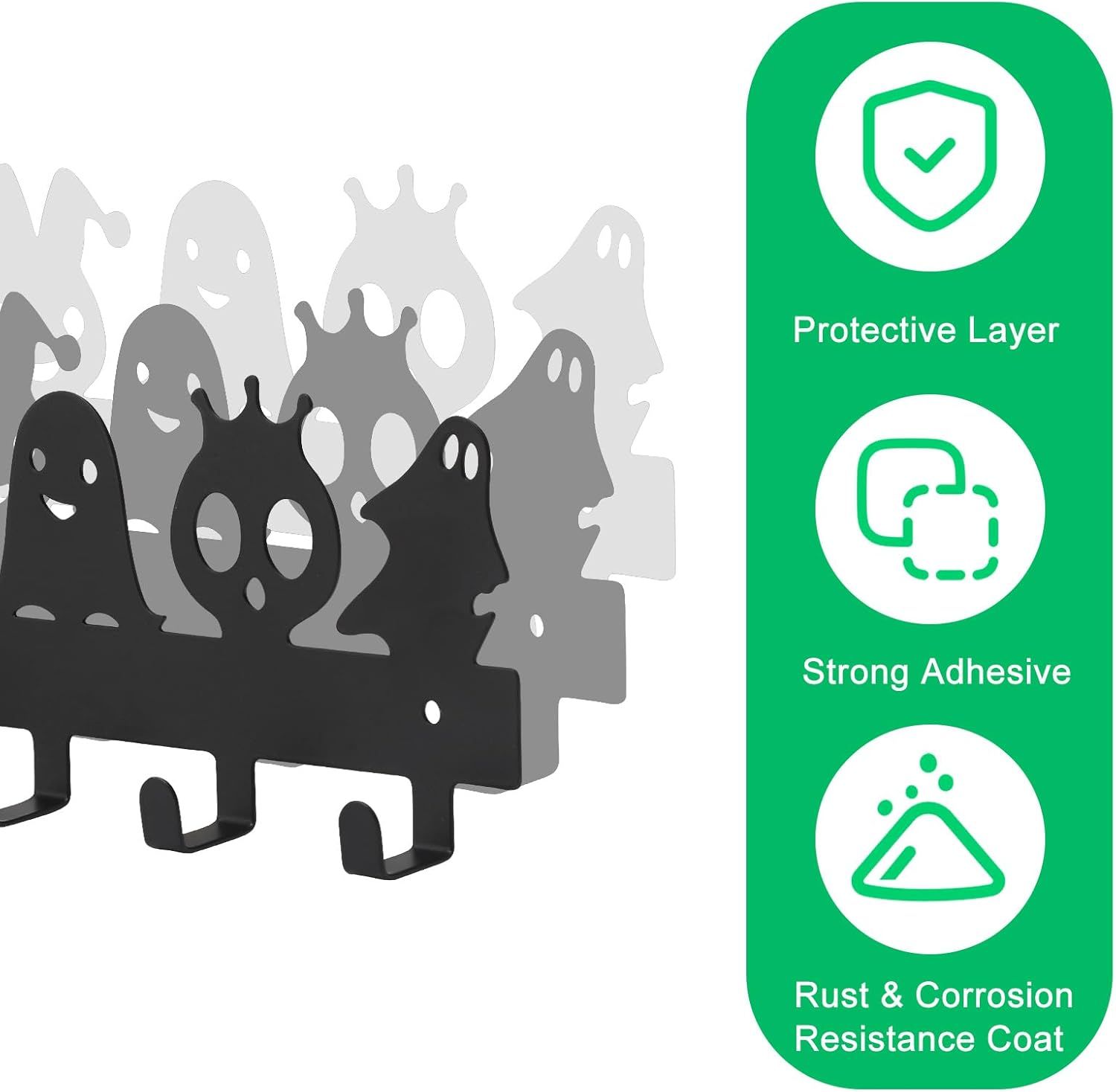 Personnalisé Porte-clés Mural, Porte Clef Mural Avec 5 Crochets, Organisateur De Porte-clés Pour Vestibule D'entrée, Couloir, Cuisine, Bureau
