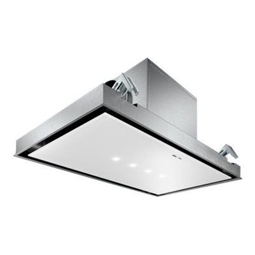 Siemens iQ500 LR97CBS20 - Hotte - plafond - Niche - largeur : 88.8 cm - profondeur : 48.7 cm - extraction et recirculation (avec kit de recirculation supplémentaire) - avec moteur interne - blanc