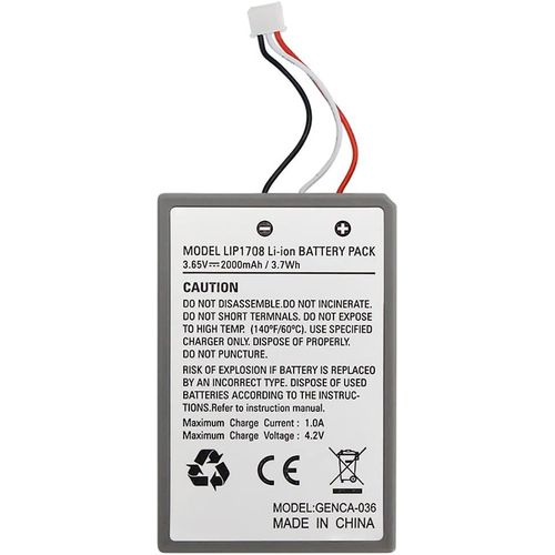 2000 Mah 3.65 V Lithium Ion Li-Ion Rechargeable Batterie Remplacement Pour Sony Ps5 Dualsense Sans Fil Contrôleur
