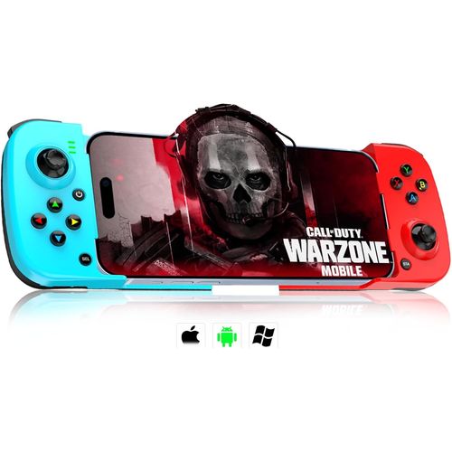 Manette De Jeu Sans Fil Pour Iphone/Android/Pc,Bluetooth Mobile Gamepad Joystick Pour Iphone 14/13/12/11,Samsung