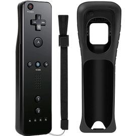 Manette Wii,Wii Télécommande,Télécommande De Jeu De Compatible Avec Nintendo Wii/Wii U,Avec Étui En Silicone Gratuit Et Dragonne