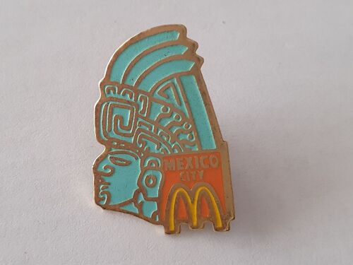 Pins Mc Donald´S Mac Do Mexico Mexique / Signé Arthus Bertrand
