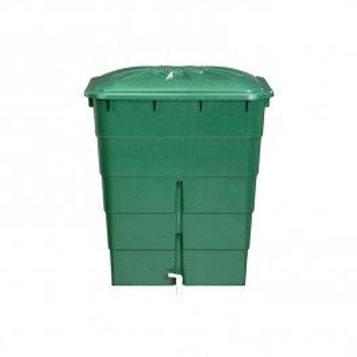 Réservoir Rectangulaire - Récupérateur d'eau de pluie 300L - Vert - Garantia