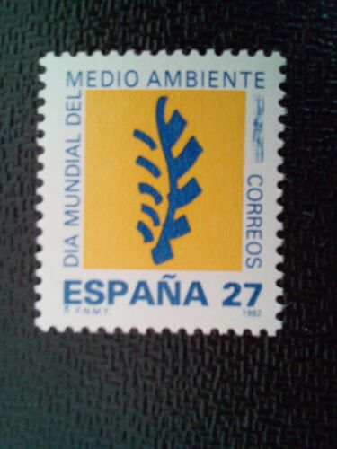 Timbre Espagne Yt 2807 Journée Mondiale De L'environnement 1992 ( 10612 )