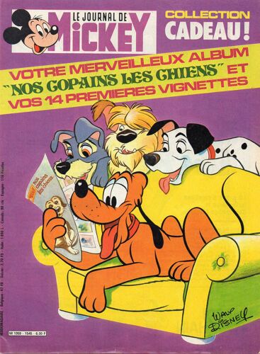 Journal De Mickey (Le) N° 1545