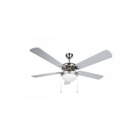 Ventilateur de Plafond avec Lumière Obergozo CP 83132 60W Gris