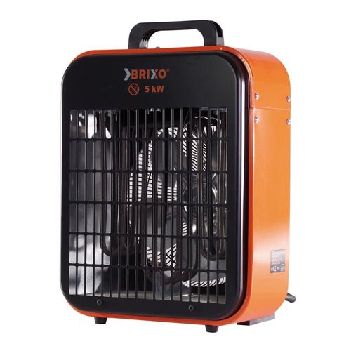 Générateur d'air chaud électrique 5000 W puissance réglable chauffage 100 m³