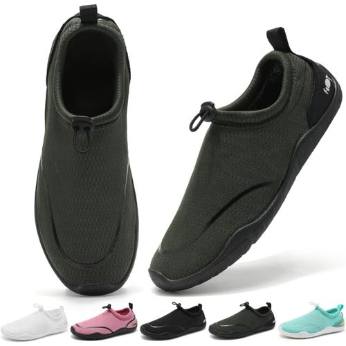 Chaussures Aquatiques Homme Femme Chaussures De Plage Antidérapantes Aqua Shoes Pour Surf Aatation Plongée 35-46 Eu