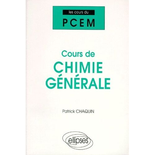Cours De Chimie Generale