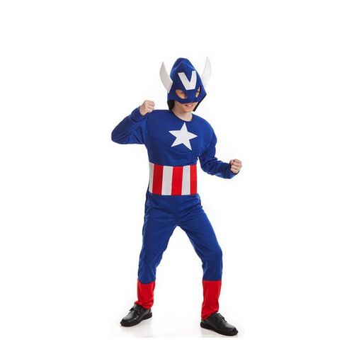 Déguisement Blue Captain Pour Enfant