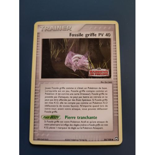 Fossile Griffe Pv 40 84/108 Holo Set Ex Gardiens Du Pouvoir Fr