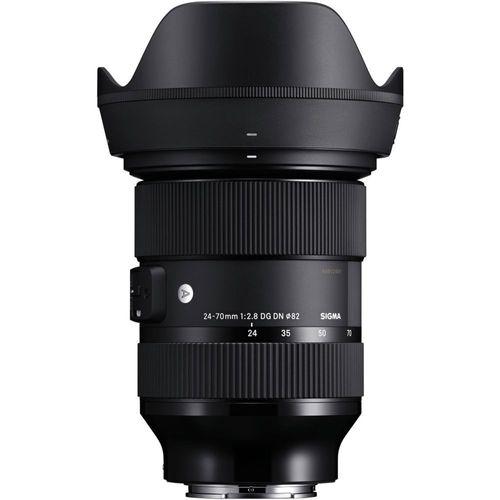 Objectif Sigma Art Zoom 24-70 mm f/2.8 DG DN - Sony E-mount - pour Sony Cinema Line; a VLOGCAM; a1; a1 II; a6700; a7 IV; a7C; a7C II; a7CR; a7R V; a9 III