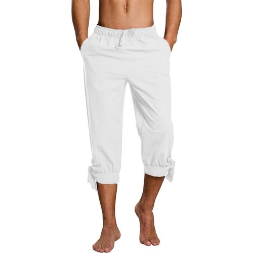 Short Court Pour Homme Avec Lacets - Pantalon D'été Viking - Costume Médiéval - Pirate - Loisirs - Short De Plage