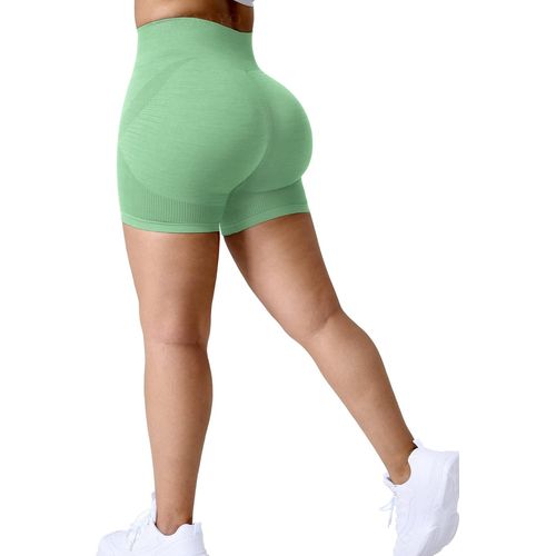 Short De Gym Pour Femme - Short De Sport - Pour Femme - Avec Effet Fesses Rebondies - Ozone - Pour Le Fitness