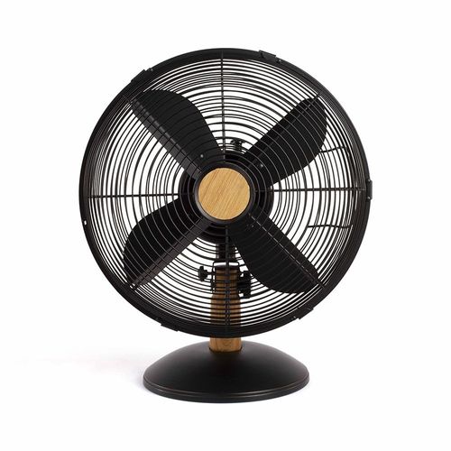 Ventilateur De Table 35w 30cm 3 Vitesses Noir Dom386
