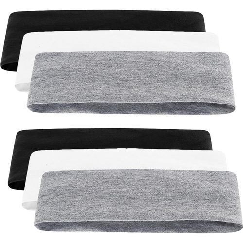 Bandeau Cheveux Femme, 6 Pcs Serre Tete Bandeaux De Yoga Accessoires Skincare Bandeaux De Hiver Sport Élastique Bandeaux De Course Accessoires De Cheveux D'entraînement Sportif