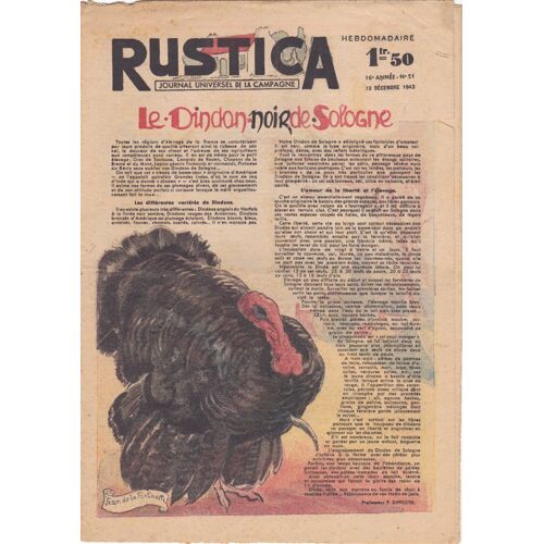 Rustica N° 51 19 Décembre 1943