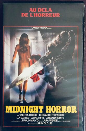 Midnight Horror - John Old Jr -  Vhs - Proserpine Éditions -1988
