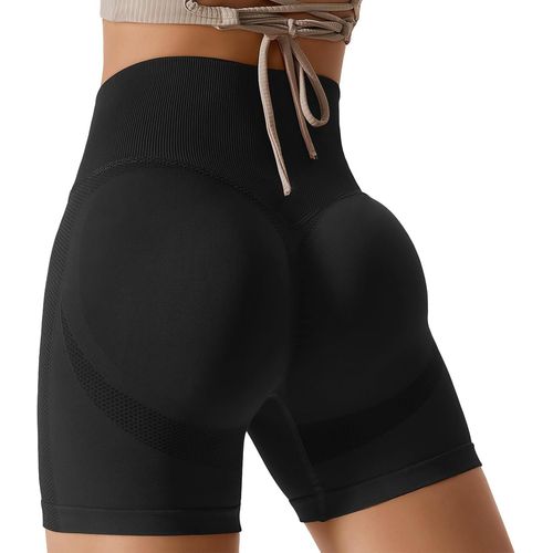 Short Sport Femme Push Up Legging Court Femme Sport Taille Haute Short Course A Pied Pour Fitness Gym Yoga